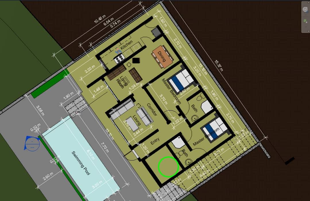 7 Bedrooms Luxury Duplex Residential House Plan 
